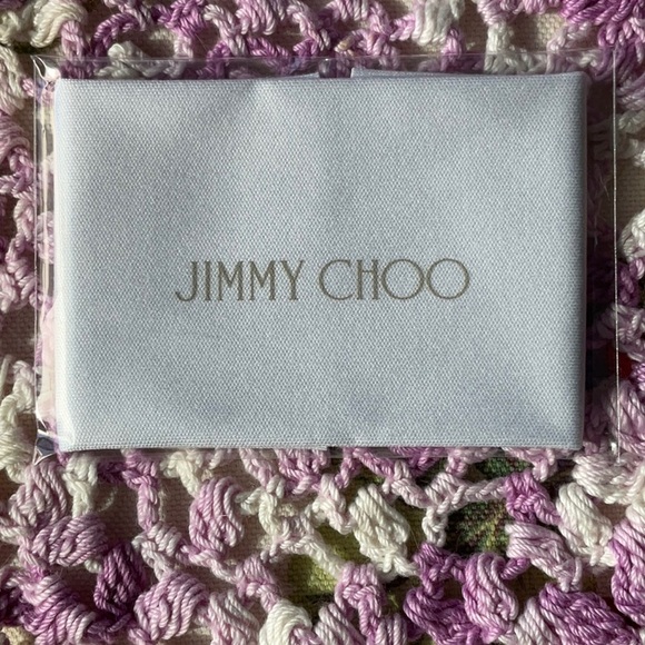 ๐ JIMMY CHOO EYEGLASS CLEANING CLOTH ๐ NWOT ๐ - Picture 7 of 16